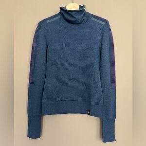 {Under Armour} Intelliknit Run Funnel Neck Long Sleeve Pullover - Womens Small